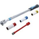 BGS Drehmomentschlüssel-Satz 12,5 mm (1/2 ) 40 - 200 Nm 2818 BGS Drehmomentschlüssel-Satz 12,5 mm (1/2 ) 40 - 200 Nm 2818