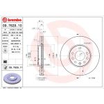 10 481 027 Bremsscheibe VA | OPEL Corsa,Astra,Meriva,Zafira 98 | 09.7629.11