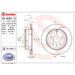 10 482 024 Bremsscheibe HA | OPEL Antara,CHEVROLET Captiva 06 | 09.A629.10