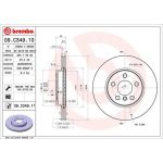 11 481 131 Bremsscheibe VA | BMW 2 13 | 09.C349.11