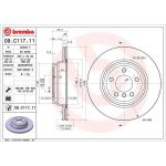 11 482 073 Bremsscheibe HA | BMW 330-340, 430-440 11 | 09.C117.11