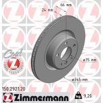 11 482 085 Bremsscheibe HA | BMW 1er,2er,3er,4er M-Paket 11 | 150.2921.20