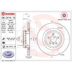 11 482 098 Brembo PREMIUM HA zweiteilig | BMW X5, X6 06 | 09.C414.13