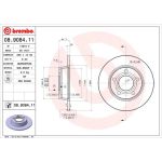 12 482 017 Bremsscheibe HA | AUDI A6 Quattro 97 | 08.9084.11