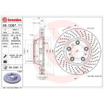 13 482 021 Bremsscheibe HA re | PORSCHE 911 996/991/997 04 | 09.C087.11