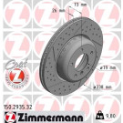 ZIMMERMANN Bremsscheibe | 150.2935.32