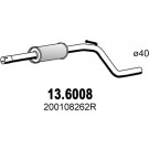 Mittelschalldämpfer | DACIA Sandero 08 | 13.6008