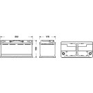 EXIDE Starterbatterie | EK950