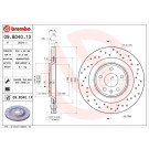 Bremsscheibe HA Xtra | AUDI A4,S4,S5,Q5 07 | 09.B040.1X