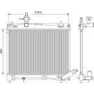 VALEO Motorkühler | 701216