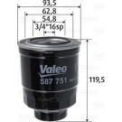 VALEO Kraftstofffilter | 587751