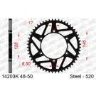 AFAM Kettenrad STAHL 48 Zähne | für 520, schwarz | 14203K-48