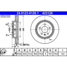 Bremsscheibe | 24.0123-0126.1