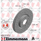 17 481 037 Sport Bremsscheibe VA Sport | VW T5 03 | 600.3231.52