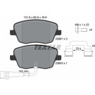 Bremsbelagsatz Sitz P. Ibiza 02- Mit Sensor | 2358102