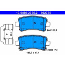 Bremsbelagsatz Saab T. 9-5 2,0-2,8 10-12 | 13.0460-2755.2