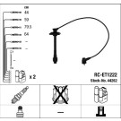 RC-ET1222 NGK | Zündkabelsatz | TOYOTA Rav4 2.0 97 | 44262