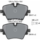 Bremsbelagsatz Bmw P. 2/X1 1.5-2.0 14 | 2561701