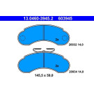 ATE Bremsbeläge | 13.0460-3945.2