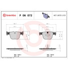 BREMBO Bremsklötze HA | BMW F30 (330d/335i) 11 | P 06 072