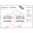 BREMBO Bremsklötze HA | FORD Transit 13 | P 24 187