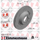 ZIMMERMANN Bremsscheibe | 460.4532.75