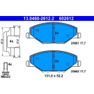 ATE Bremsbeläge | 13.0460-2612.2