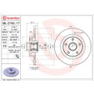 Bremsscheibe HA | RENAULT | 08.C742.17