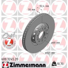 Bremsscheibe VA Sport | VW Passat 00 | 600.3245.52