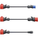 Gemini flex 11 kW Set | Haushaltsstecker, blau, rot | CH-04-33