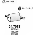 Endschalldämpfer | OPEL Corsa 93 | 34.7078