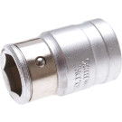 BGS Bit-Adapter mit Haltekugel | Innenvierkant 12,5 mm (1/2"""") | Innensechskant 14 mm | 284