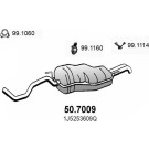 Endschalldämpfer | SEAT Toledo,VW,SKODA 98 | 50.7009