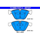 Bremsbelagsatz Bmw P. 3/X1/Z4 3.0 06-10 | 13.0460-7237.2