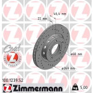 12 482 026 Sport Bremsscheibe HA Sport O | AUDI A6,A8 98 | 100.1239.52