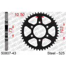 AFAM Kettenrad STAHL 43 Zähne | für 525 | 50807-43
