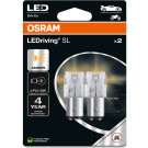 P21/5W LEDriving SL Amber 12V Blister 2 Stück OSRAM