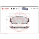 BREMBO Bremsklötze VA | CHRYSLER 300C 04 | P 11 019