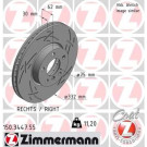 ZIMMERMANN Bremsscheibe | 150.3447.55