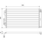 Kondensator, Klimaanlage | 814191