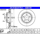 Bremsscheibe | 24.0126-0179.1