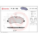 BREMBO Bremsklötze VA | FORD Transit 12 | P 24 152