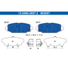 ATE Bremsbelagsatz, Scheibenbremse | 13.0460-2657.2