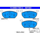 Bremsbelagsatz Vw P. Golf 1.0-2.0 12 | 13.0460-7303.2