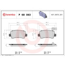 BREMBO Bremsklötze HA | NISSAN NV400,OPEL Movano,RENAULT Master 10 | P 68 063