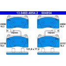 Bremsbelagsatz Alfa P. Giulietta 1,4-1,8/1,6-2,0 Jtdm 10-12 | 13.0460-4854.2