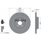 Bremsscheibe Db T. W166 11 | 92254505