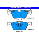 Bremsbelagsatz Bmw T. F30 316-328/F20 114-125/F32 420-428 | 13.0460-3859.2