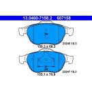 Bremsbelagsatz Renault P. Laguna 1.6-2.0 16V/1.9-2.2 Dci 01 | 13.0460-7158.2