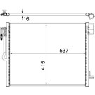 Kondensator, Klimaanlage | AC 596 000S